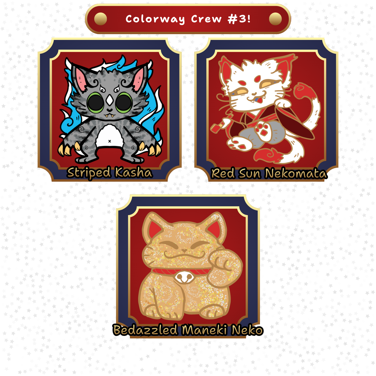 Stretchgoal #3 - Colorway Crew #3!