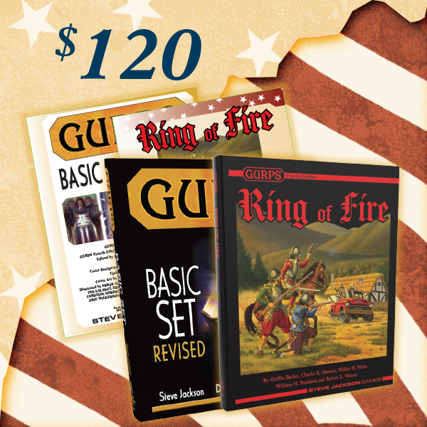 GURPS Ring of Fire & 4th Edition Revised Hardcover