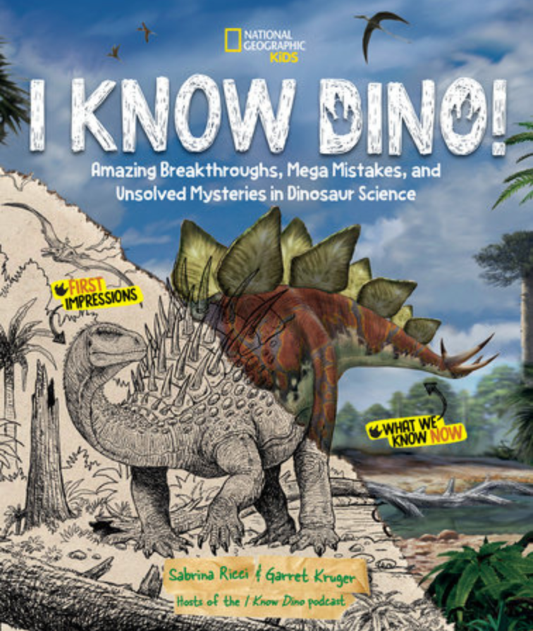 Signed Copy of I Know Dino! (hardcover illustrated book)
