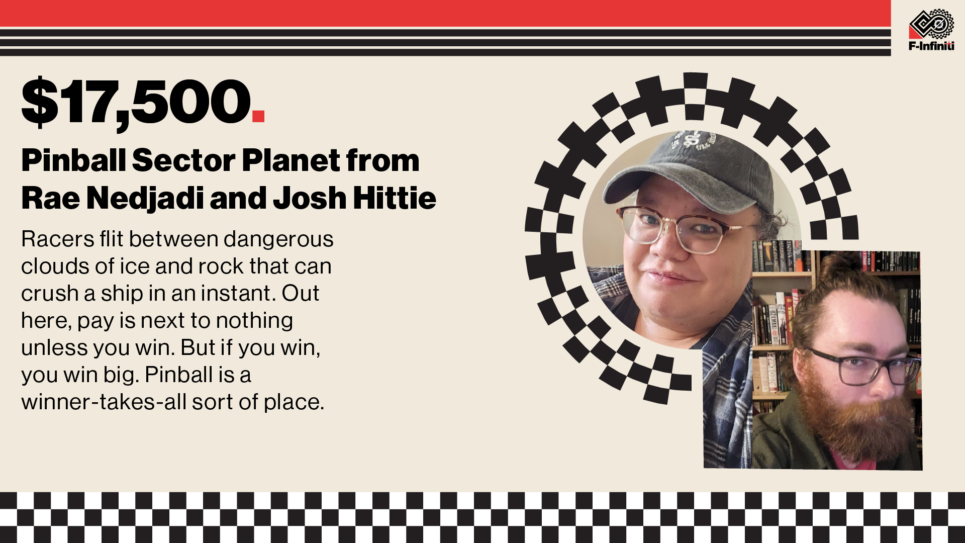 Pinball Sector Planet, by Rae Nedjadi and Josh Hittie