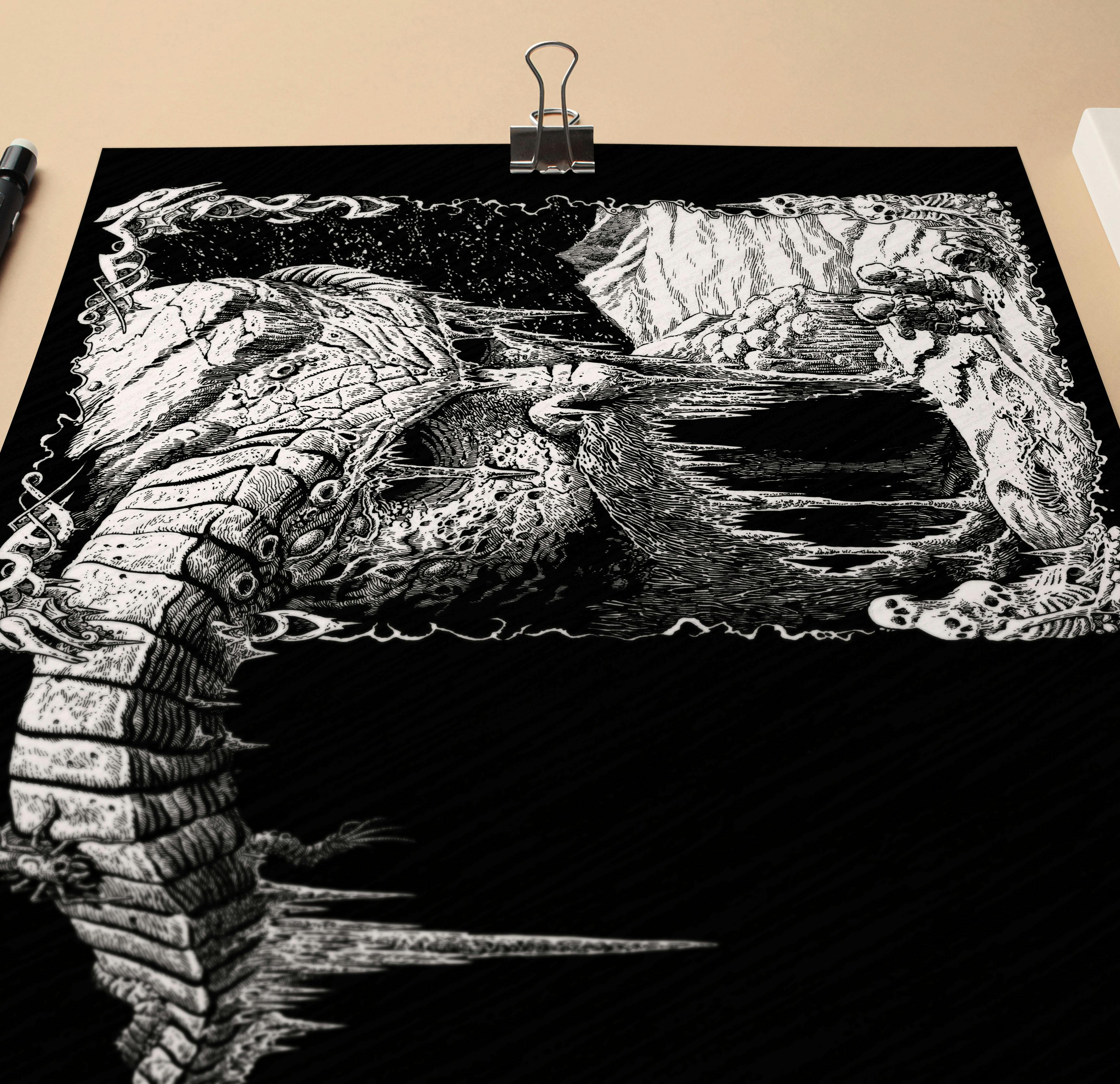 Tombs & Temples — Original Cover Artwork