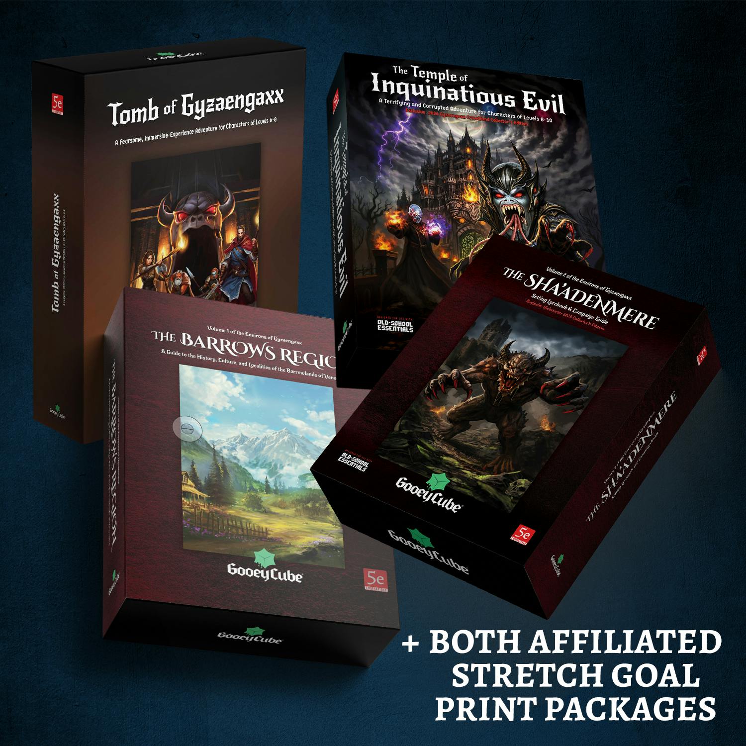Pledge Level 8: Tomb & Temple (The Old Stuff & The New Stuff) [Physical & Digital]