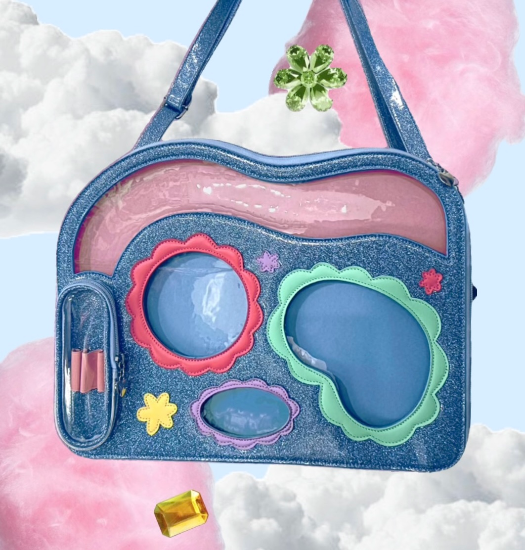 GLITTER 2000s Kids Nostalgia Ita Bag