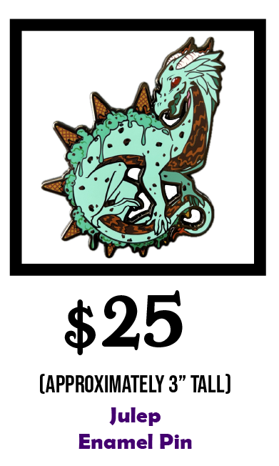 Julep Enamel Pin