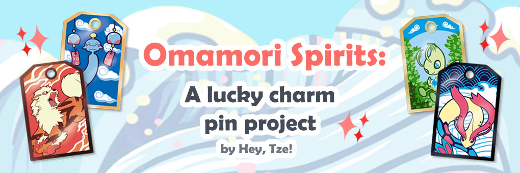 Omamori Spirits: A lucky charm pin project