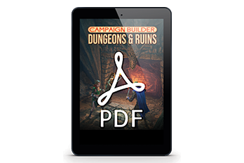 Campaign Builder: Dungeons & Ruins PDF