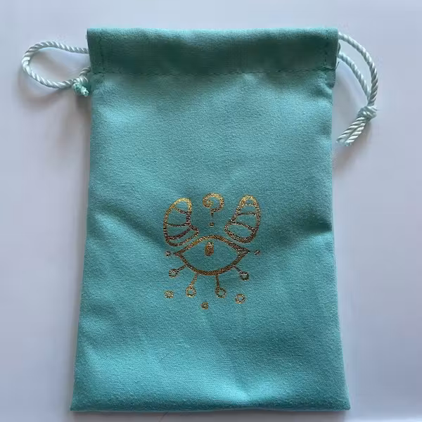 Monster eyeball Tarot/Oracle deck pouch