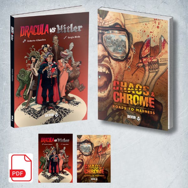 Chaos & Chrome and Dracula vs Hitler