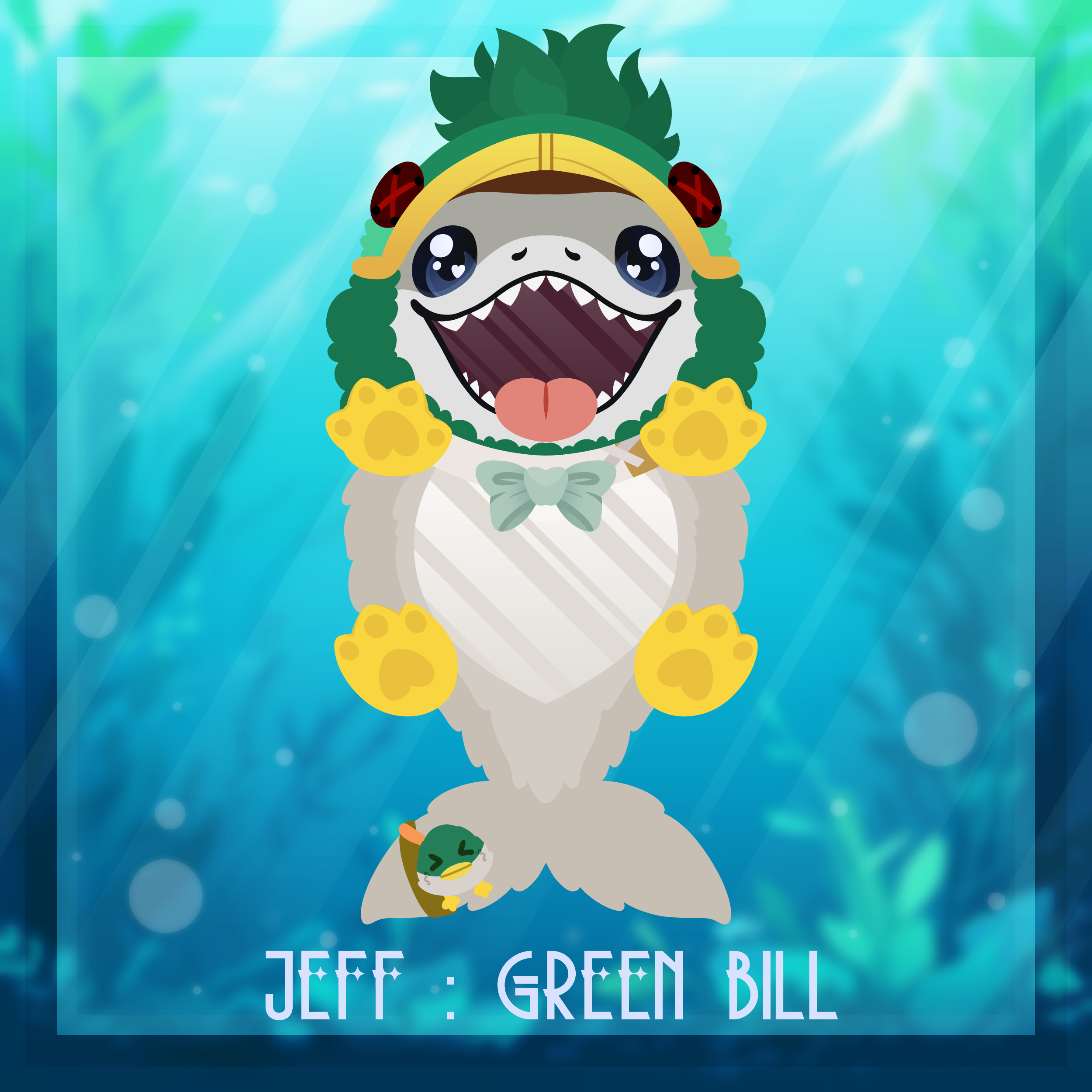 💚 [ADD-ON] 🦆 Green Bill ; Panel & Insert ! 💚