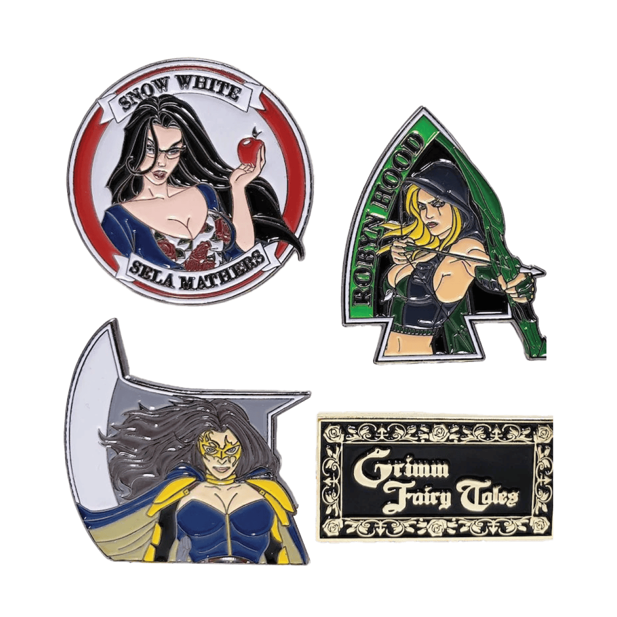 Heroes Collectible Pin Pack