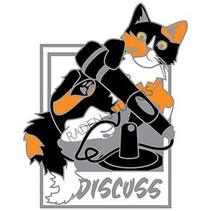 Con Adventurers Series 1 Enamel Pin - Discuss