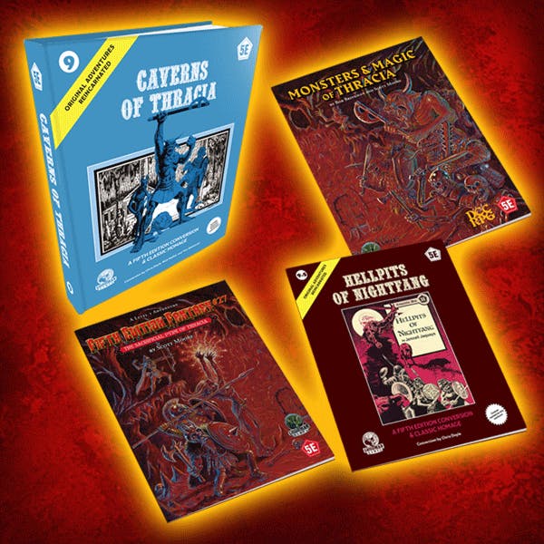 (Save $25!) Thracia 5E "Books Only" Collection (Print+PDF)
