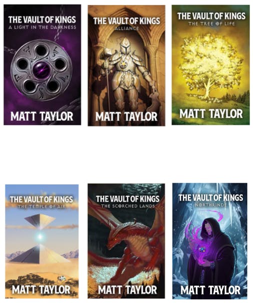 Stone of Power - Books 1-6 of The Vault of Kings
