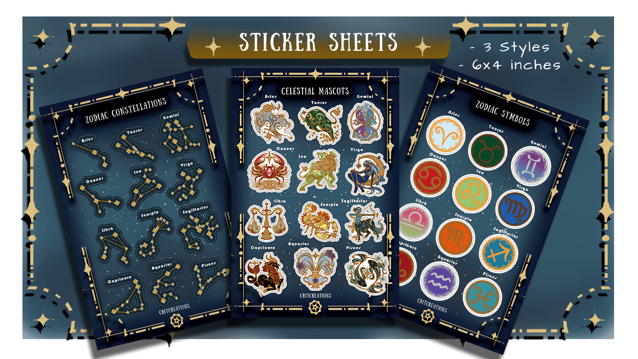 Sticker Sheet Set