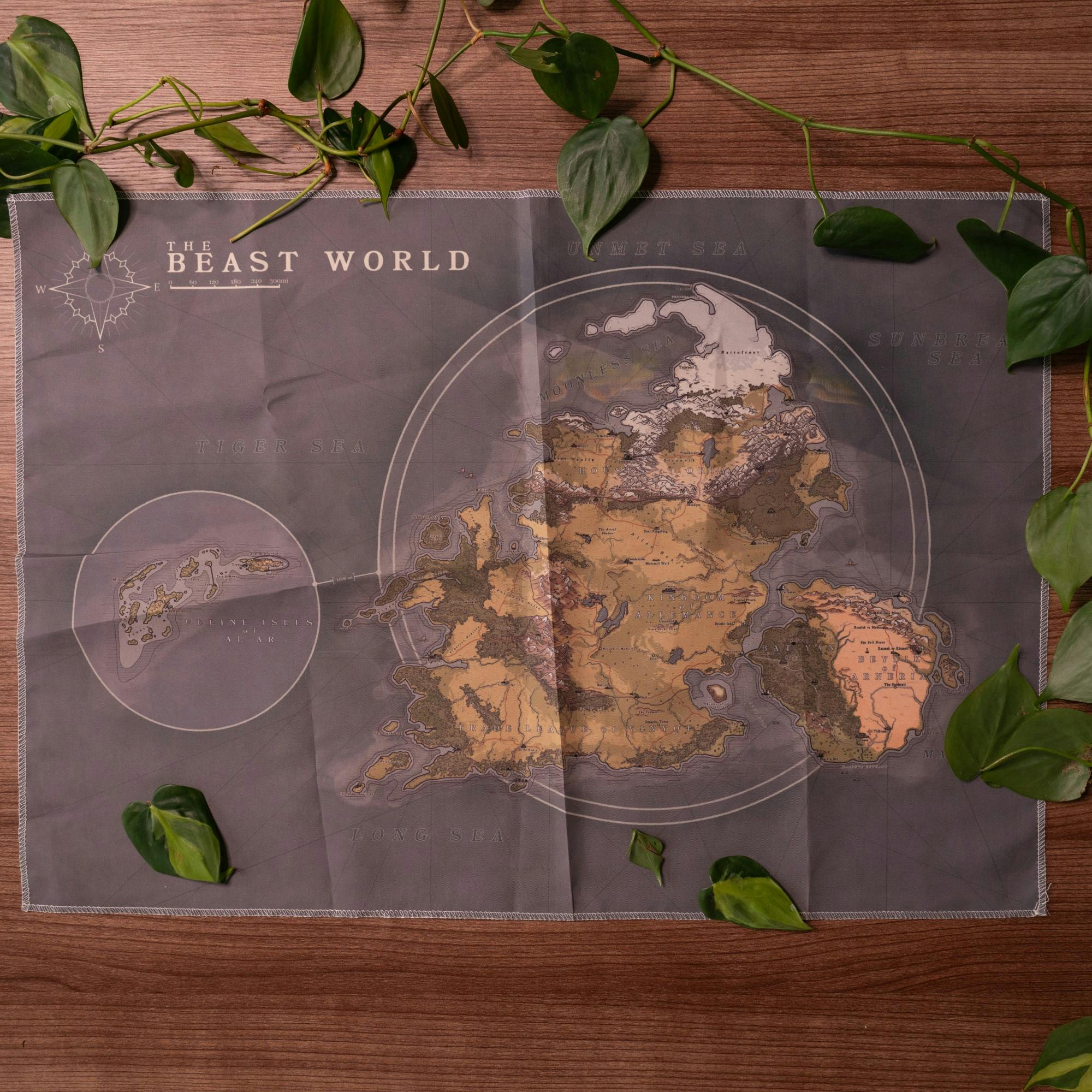 Cloth Beast World Map