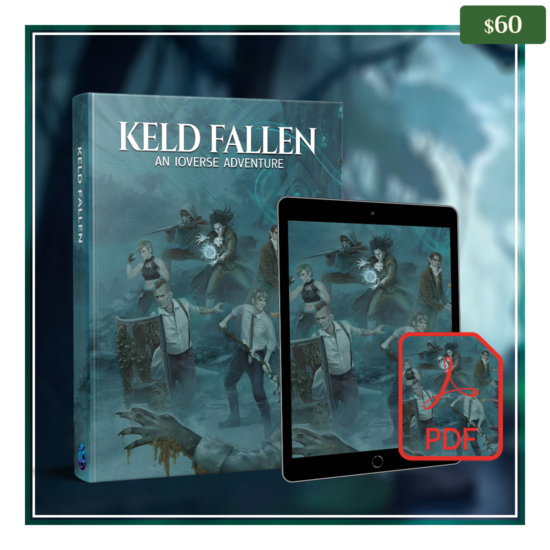 Keld Fallen Hardcover Book + Digital PDF