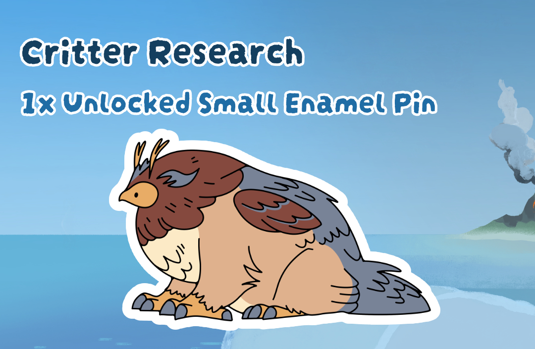 Hidden Critter Enamel Pin