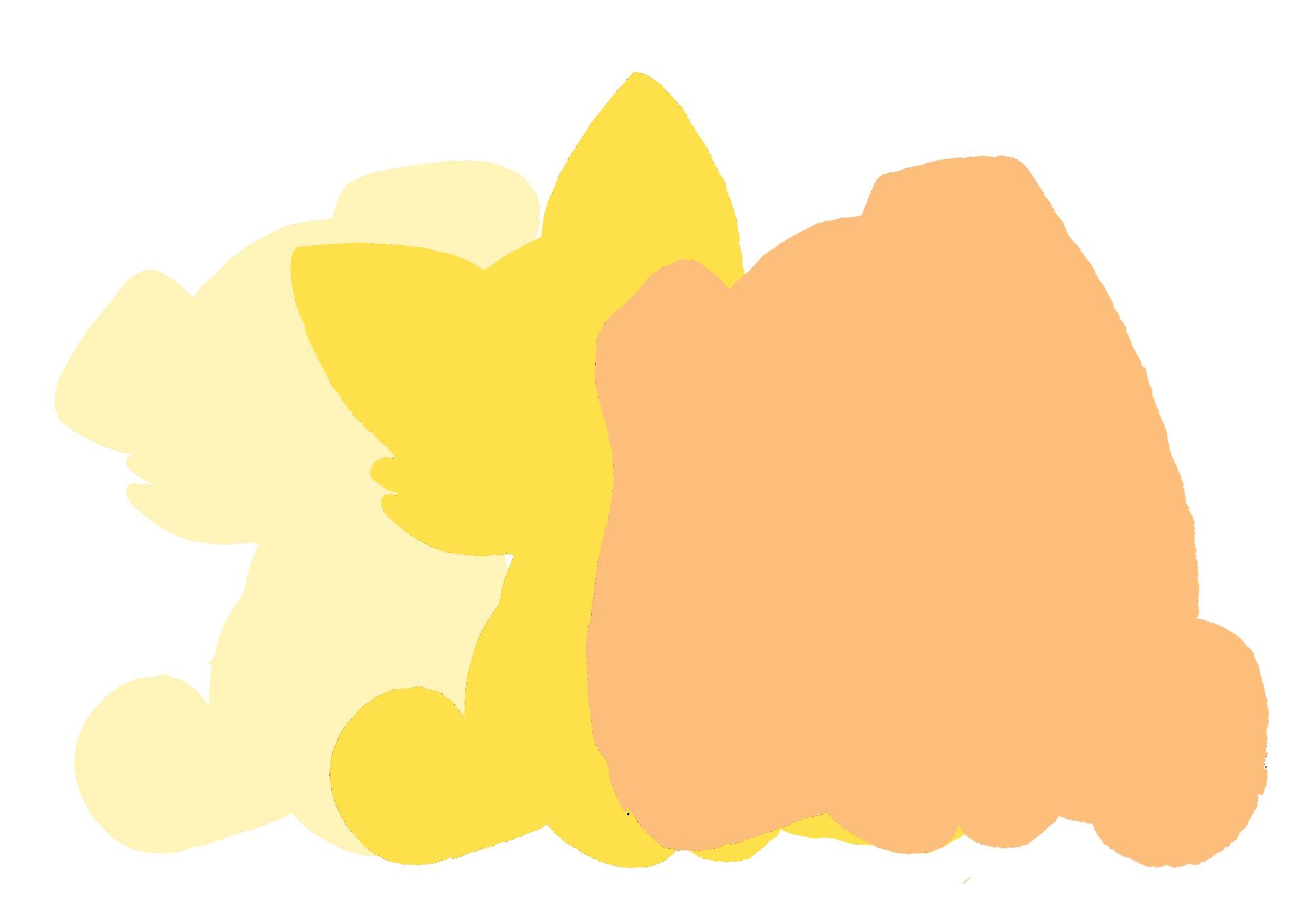 Three Sunshine Teddy Plushies!