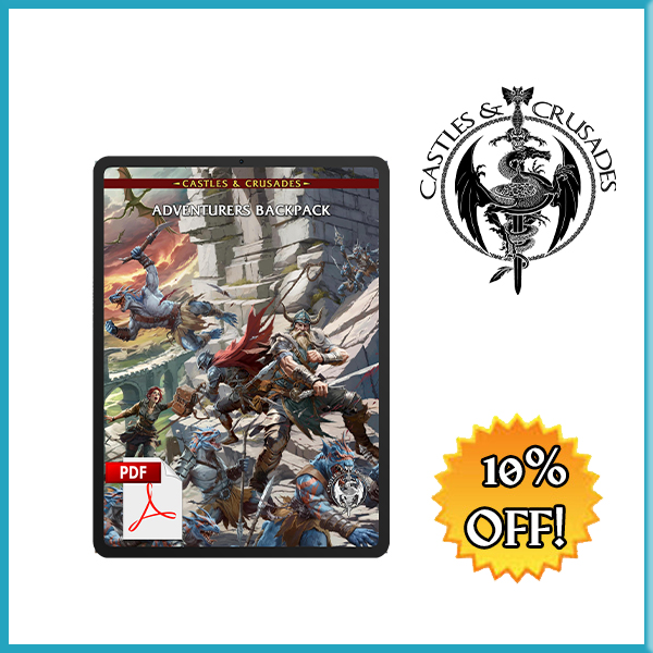 Castles & Crusades Adventurers Backpack (PDF)