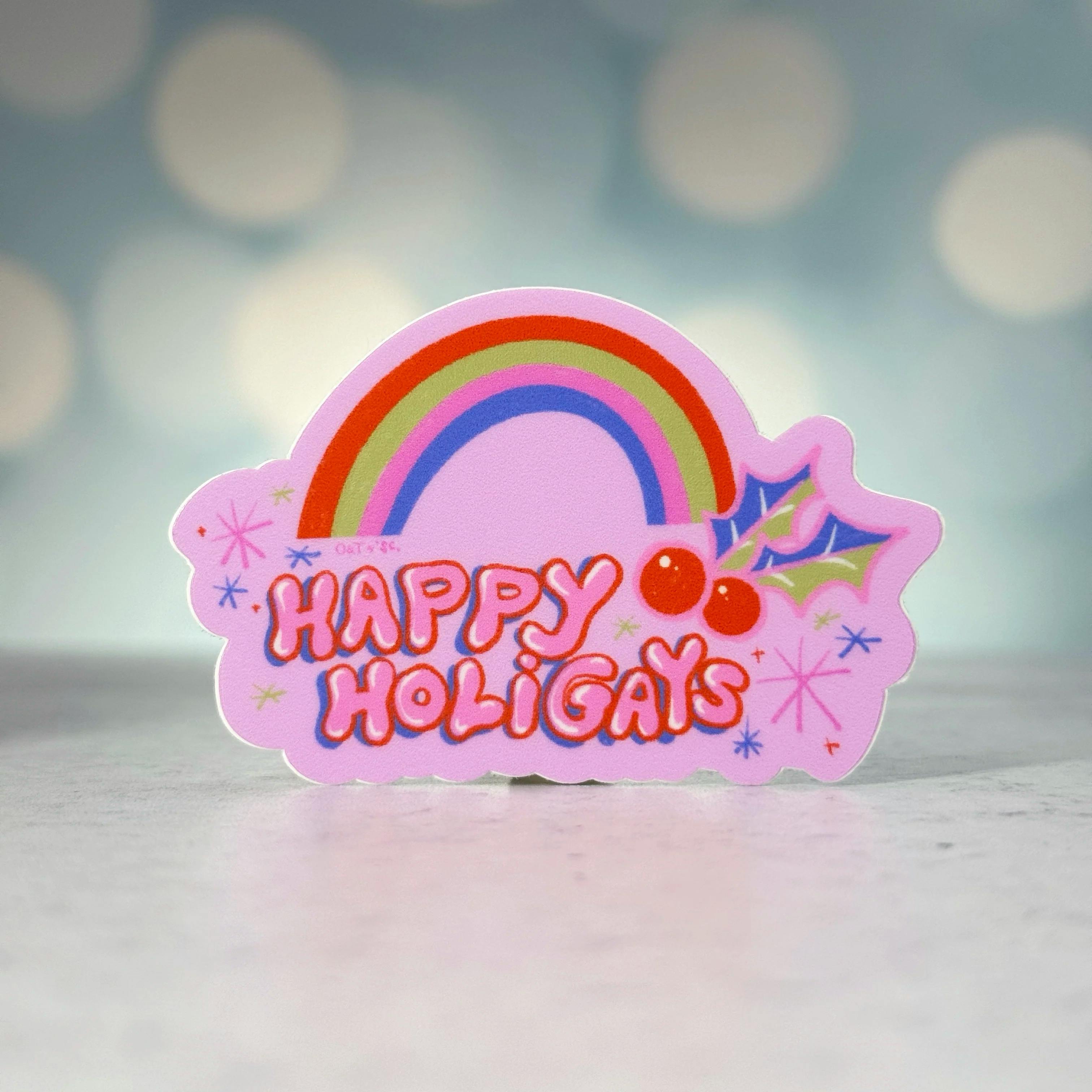 Happy Holidays Sticker