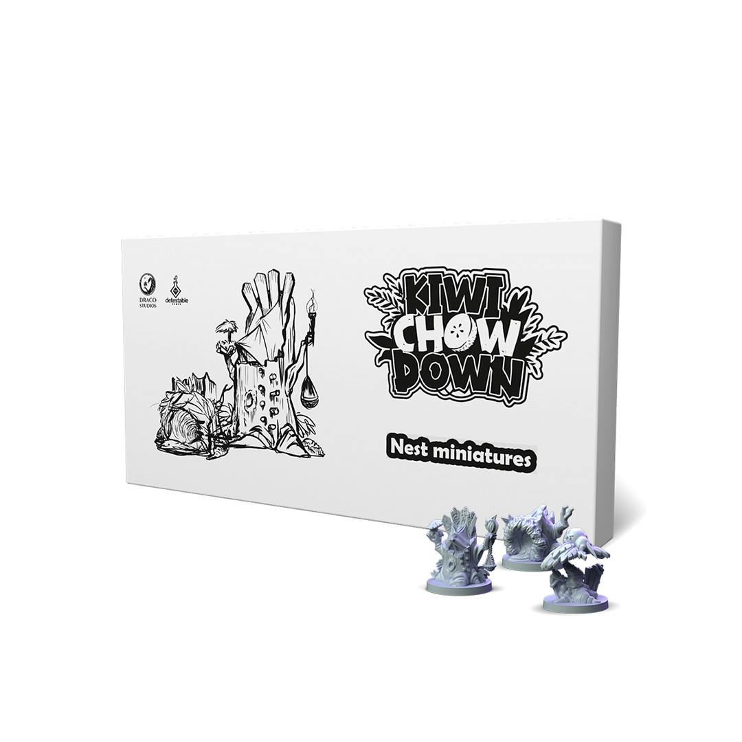 Kiwi Chow Down: Nest Miniatures