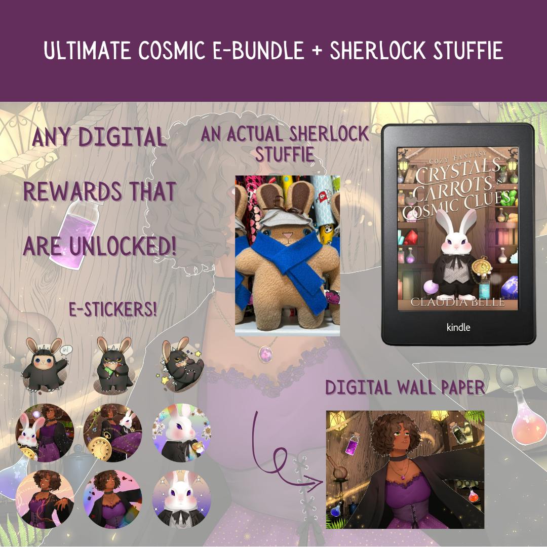 Cosmic Sherlock Bunny, plus e-bundle (LIMIT 2)