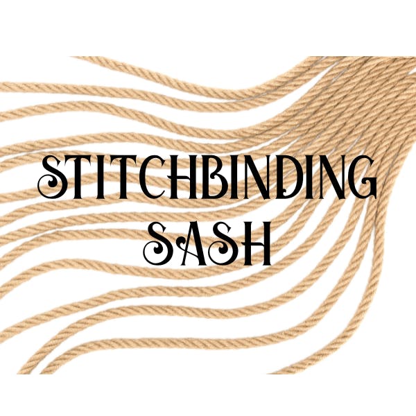 Stitchbinding Sash