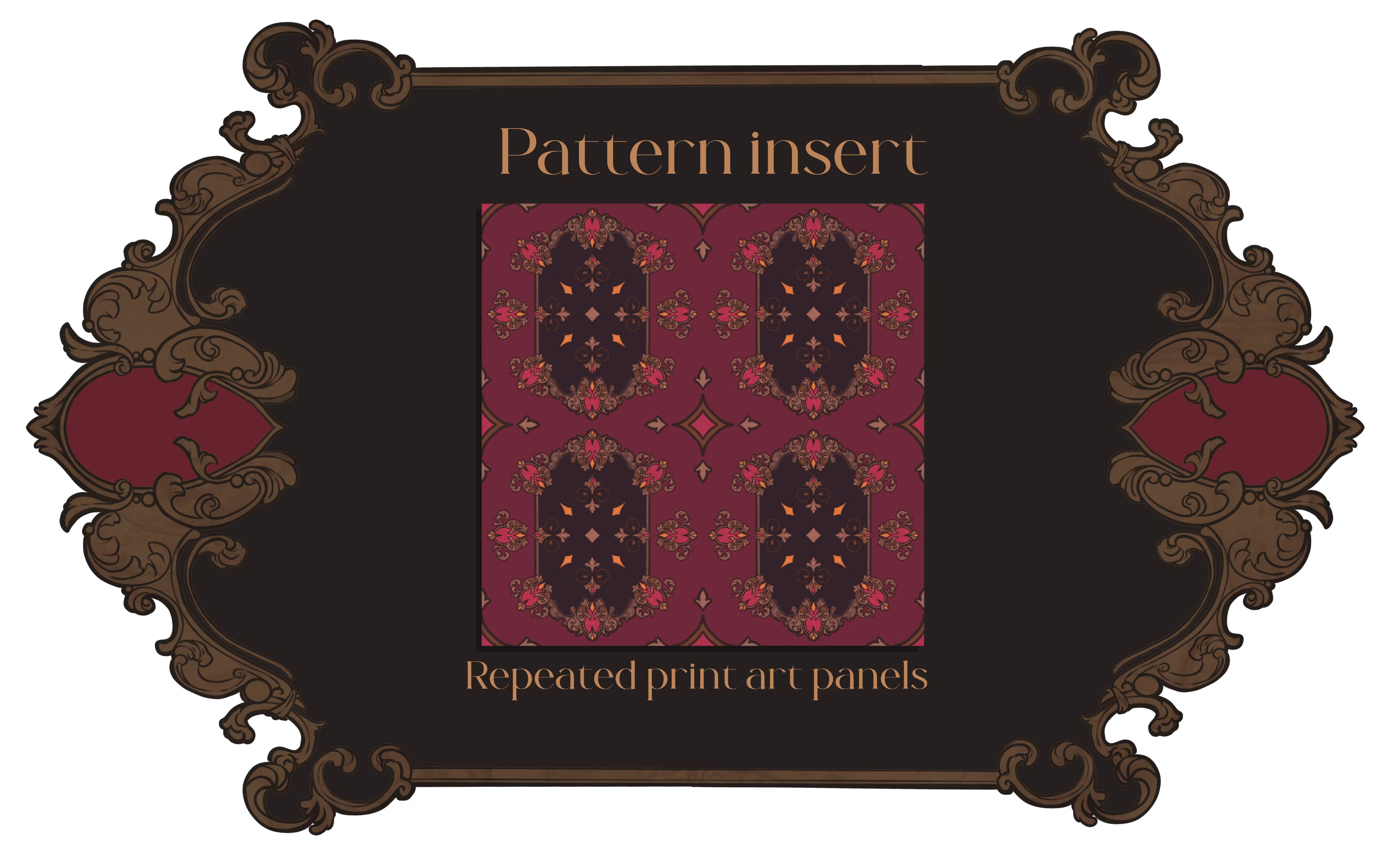 Art panel bag insert
