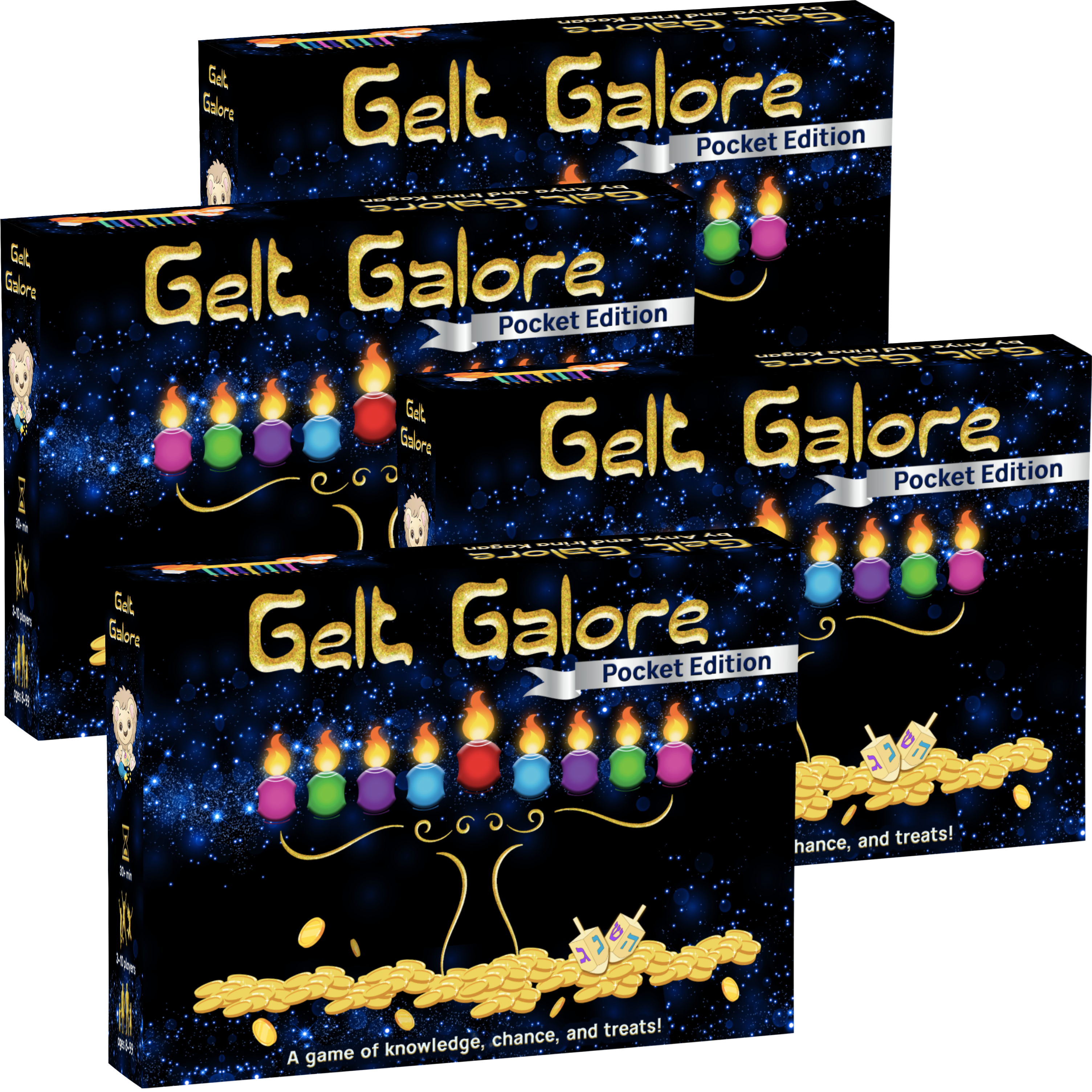 Even more Gelt Galore: Pocket Edition!