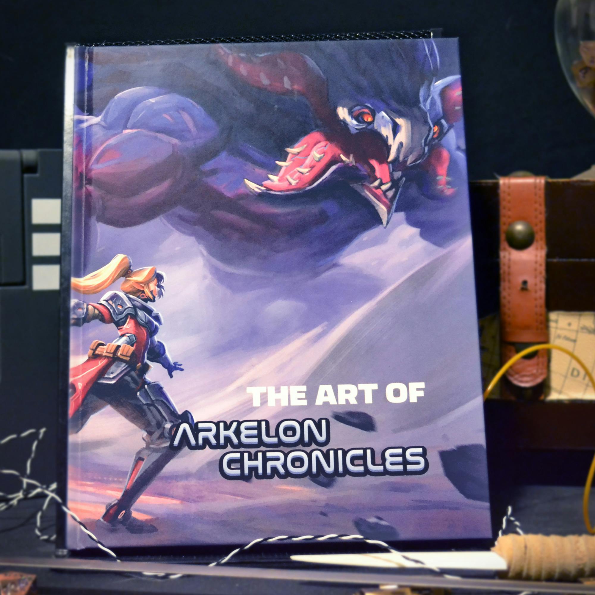 The Art of Arkelon Chronicles - Physical Hardcover Book