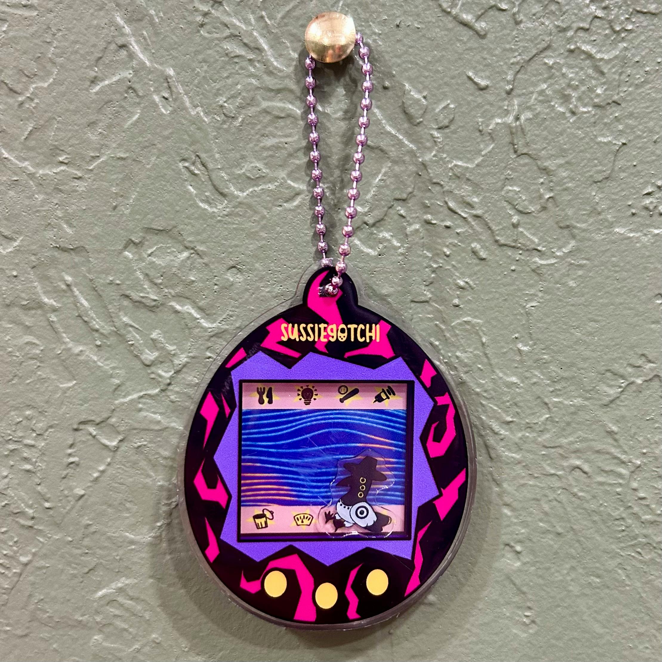 Shaker Keychain: K-Pop Sussie-Gotchi