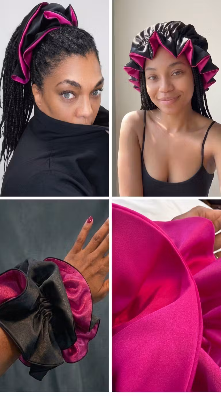 Haelah Hair Accessories- Multi USE Bonnets Turbans Scarves