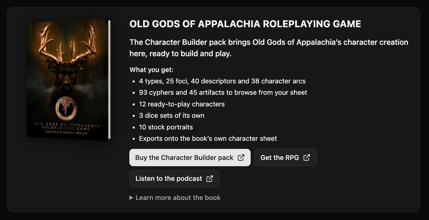 Old Gods of Appalachia: Deeper Still Project Update: Old Gods of ...