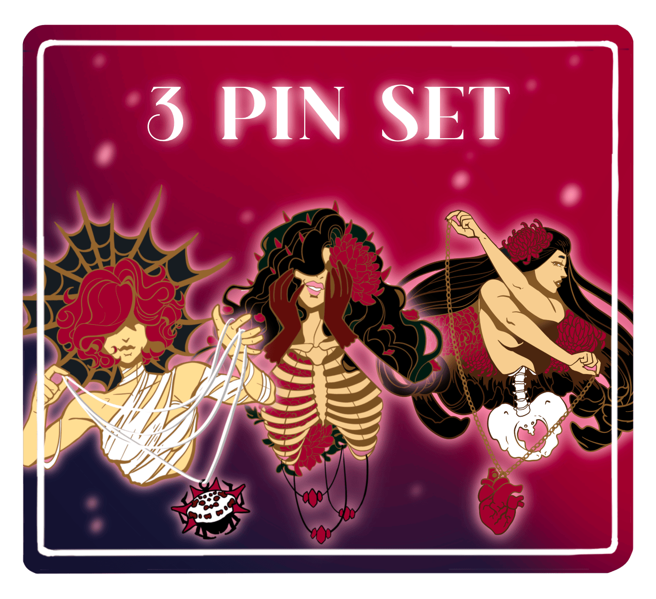 3 Pin Set