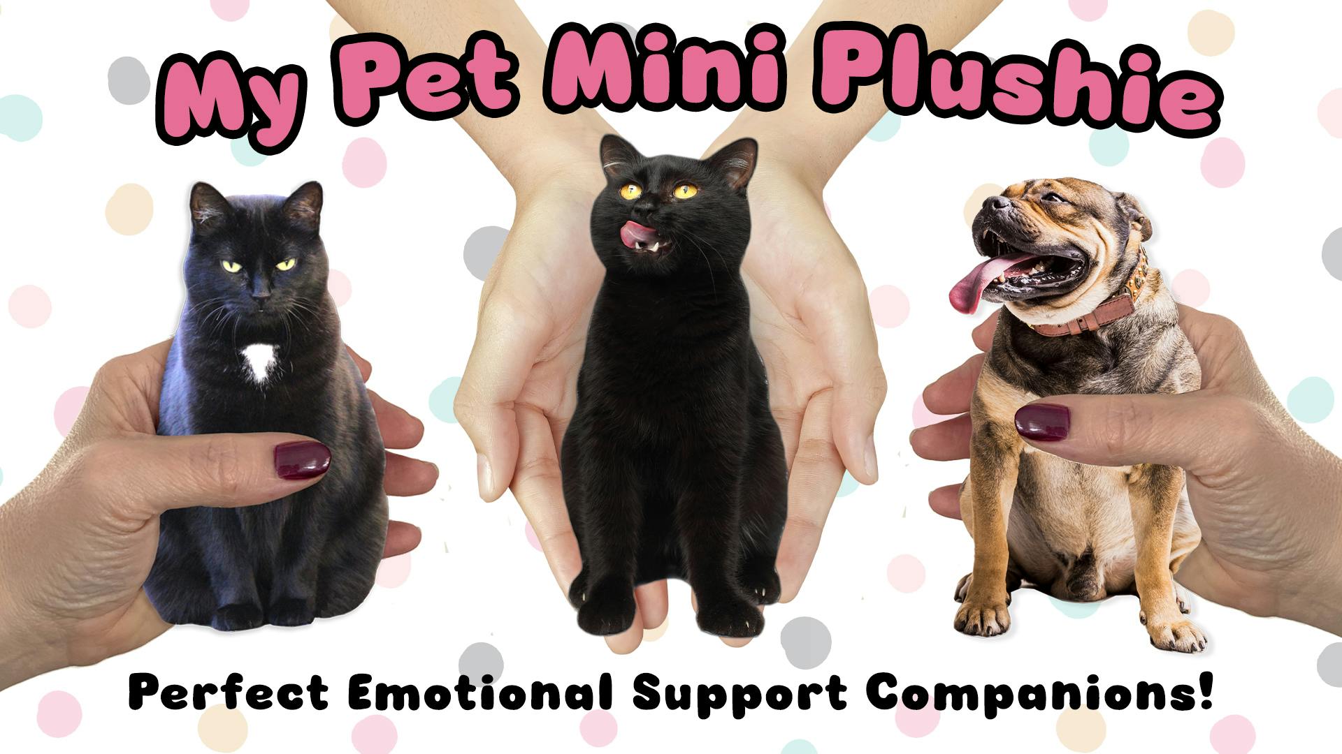 My Pet Mini Plushie & 12" Plush- Personalized with Your Pet!