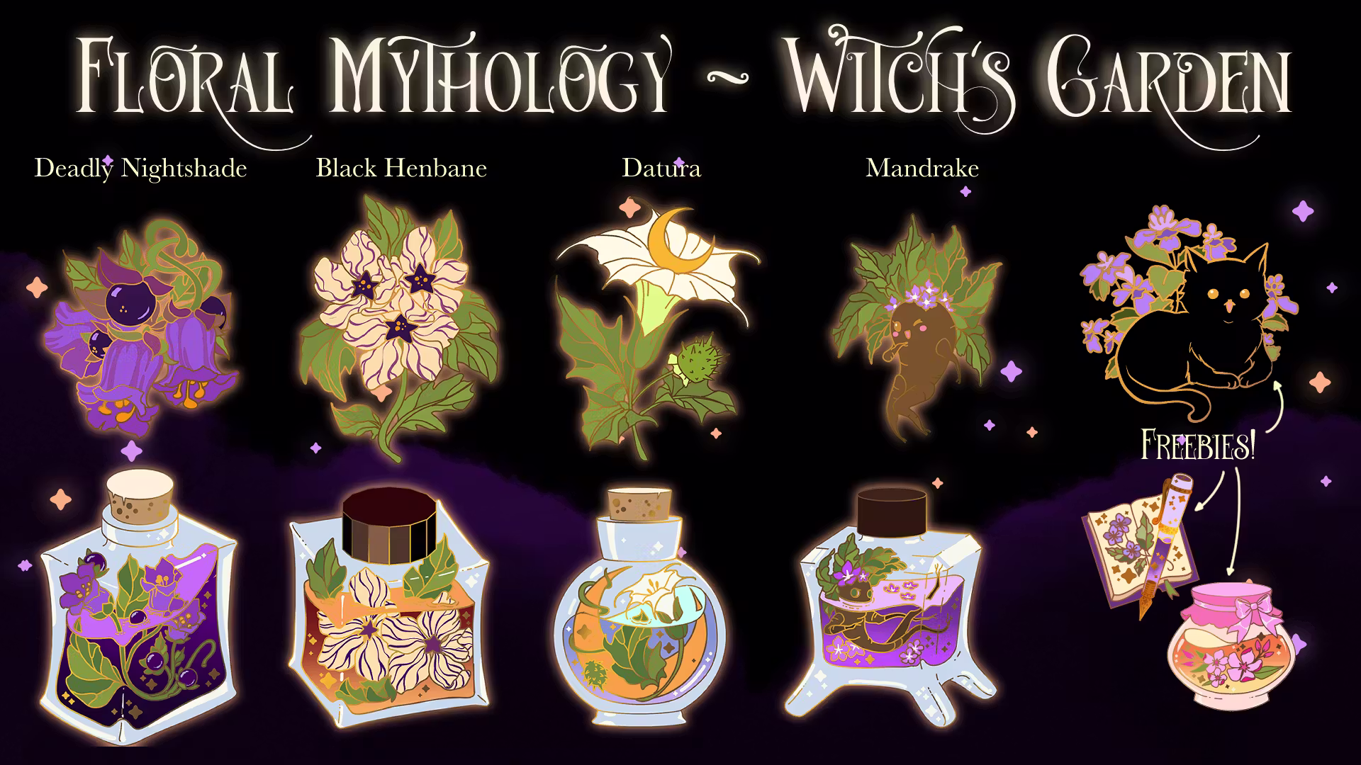 Floral Mythology Pt 2 - Witch‘s Garden