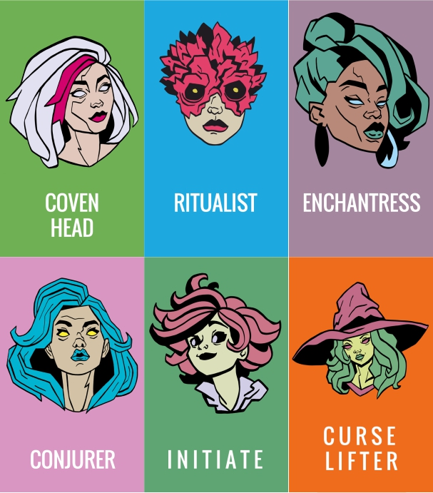 THE COVEN - Enamel Pins Set