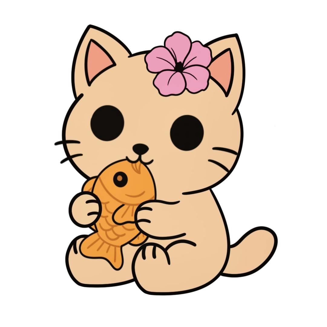 Collab Kitty Pin 