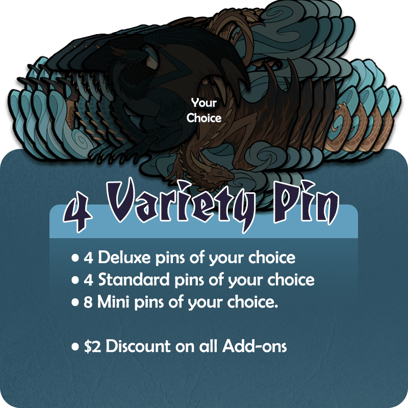 4 Variety Pin