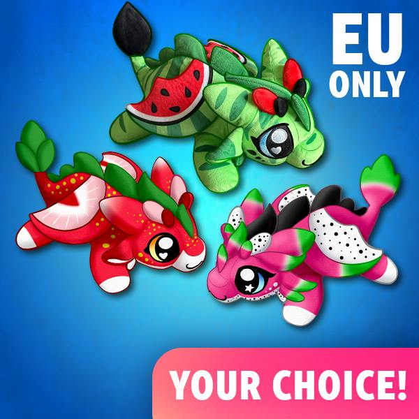 One Fruit Dragon Plushie (EU Backers Only)