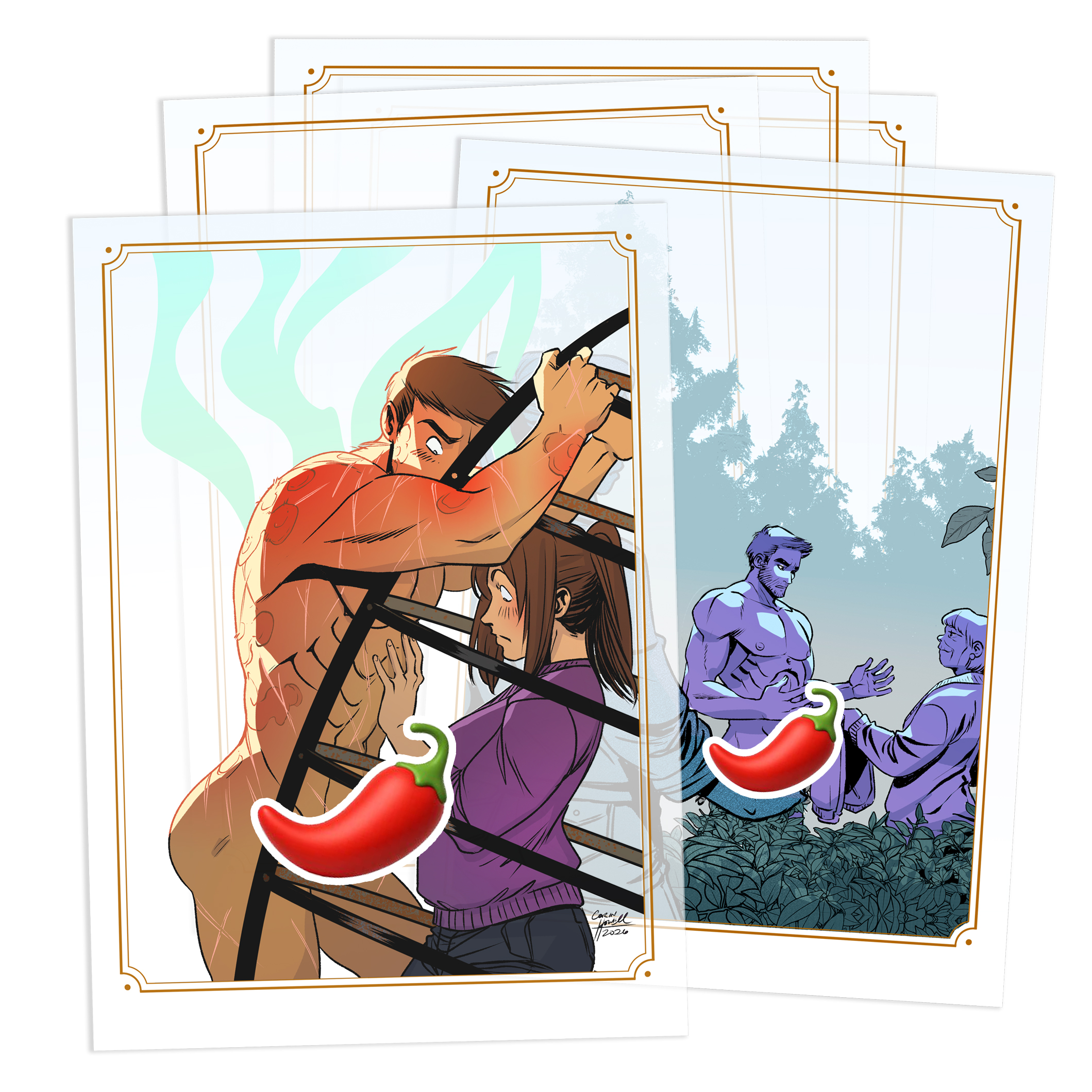 Leveling Up: vellum set 🌶18+ item!🌶️