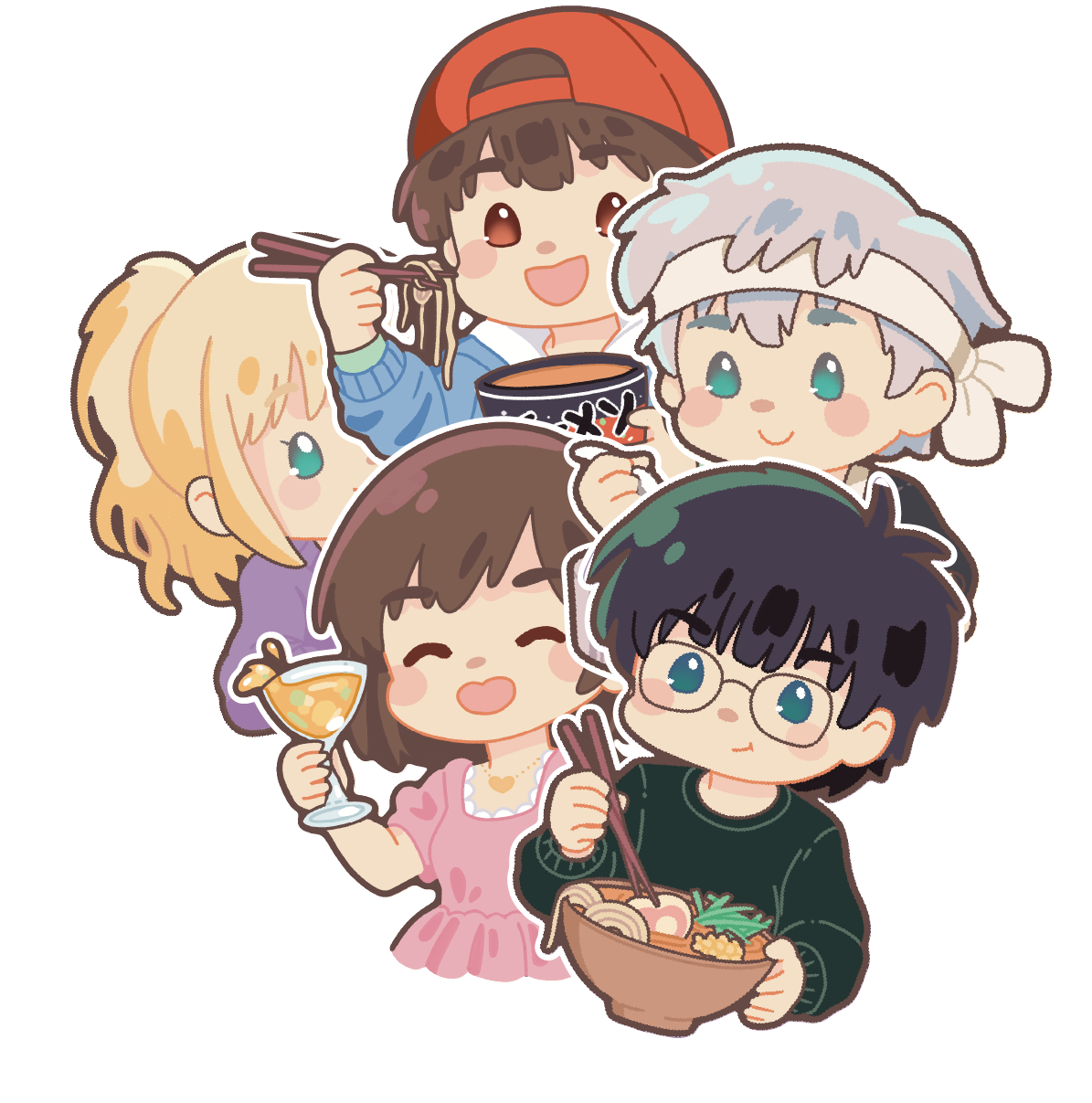 Exclusive Character Sticker Pack