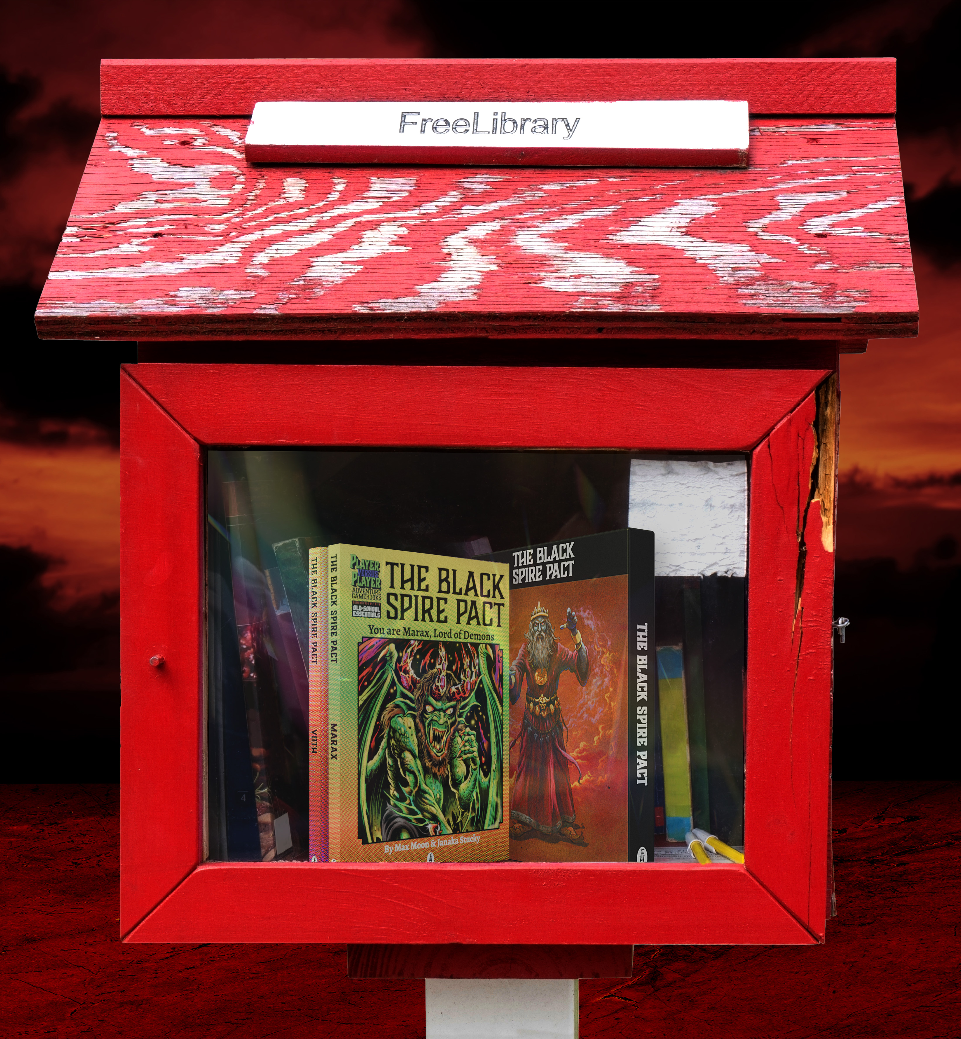 Community Copy: Little Free Library from Hell!