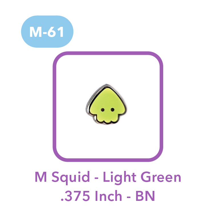 M-61 - Mini Squid - Light Green