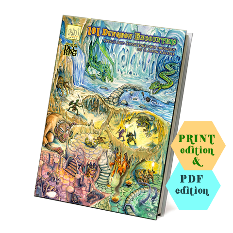 101 Dungeon Encounters (Hardcover & PDF)
