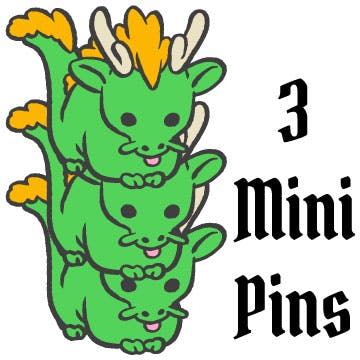 3 mini pins