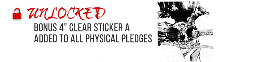 Bonus clear sticker A