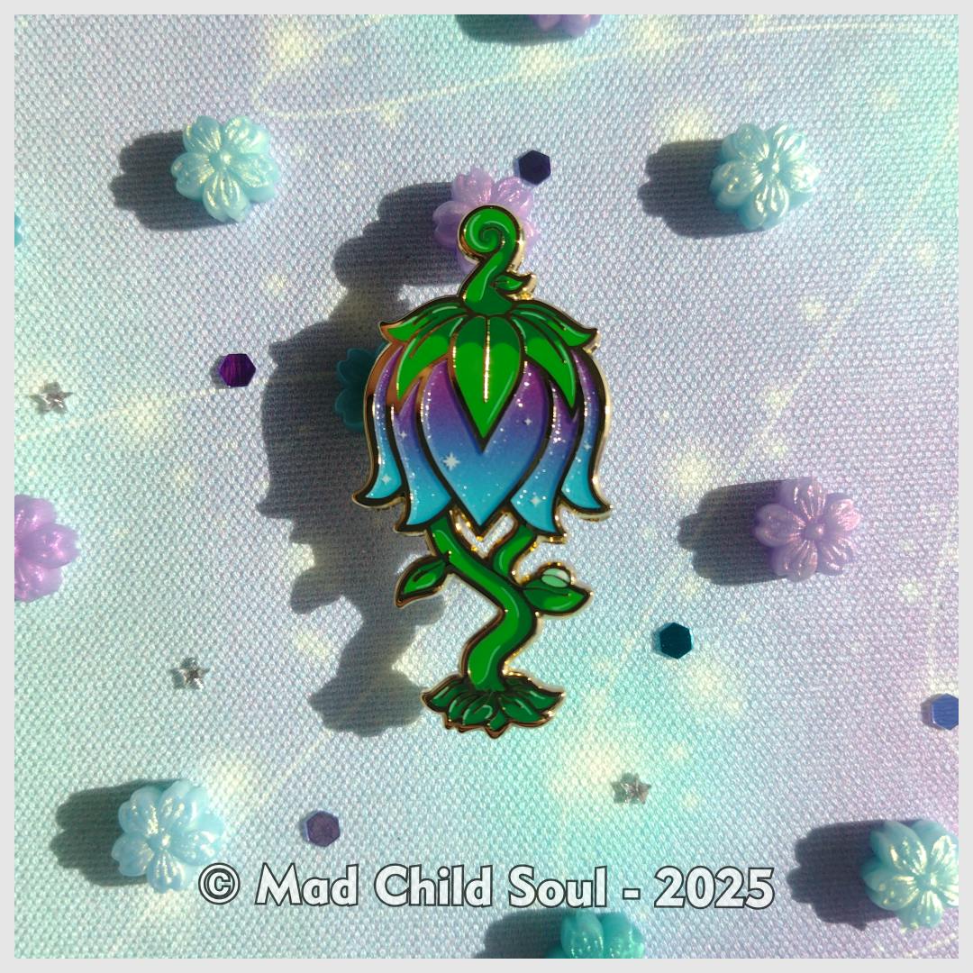 1x PIN : Fairy Nest (blue)