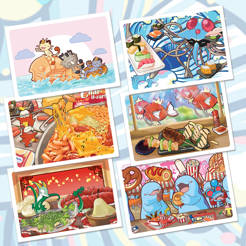 A selection of the most popular mini prints