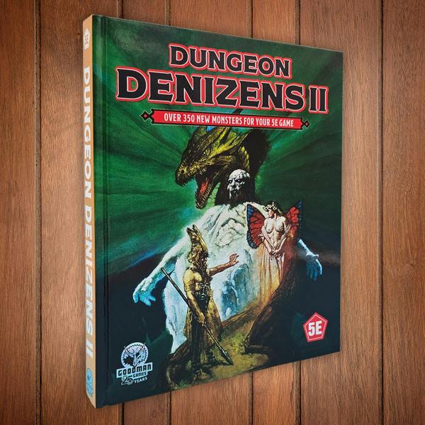 Dungeon Denizens 2 5E (Print+PDF)